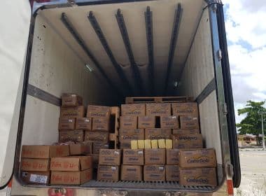 Carga de 17 toneladas de queijo é roubada em Goiás e interceptada em Nova Itarana