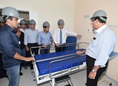 Ministro da Saúde visita obras do Hospital Municipal de Salvador