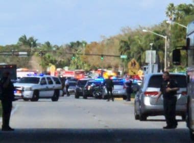 Ataque a tiros deixa ao menos 20 feridos em escola na Flórida; atirador seria estudante