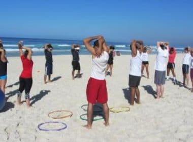 Projeto busca implantar ginástica funcional gratuita para obesos nas praias de Salvador