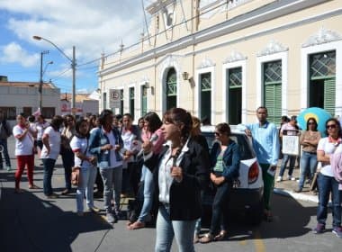 Vitória da Conquista: Agentes de combate às endemias protestam por piso nacional