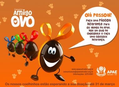 Apae realiza campanha de doação de chocolate para a Páscoa