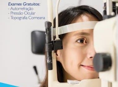 Clínica oferece exames oftalmológicos gratuitos no Salvador Shopping