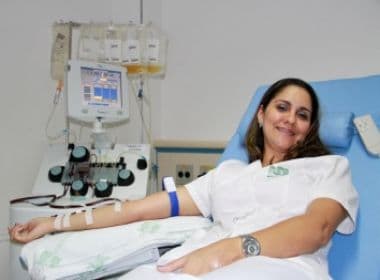 Hospital São Rafael promove ação de carnaval para incentivar doação de sangue