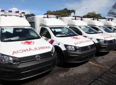Com investimento de R$ 6,2 mi, Governo entrega 78 novas ambulâncias a municípios