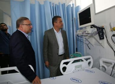 Rui inaugura UTI em hospital de Cajazeiras: 'Melhores equipamentos de UTI do mundo'