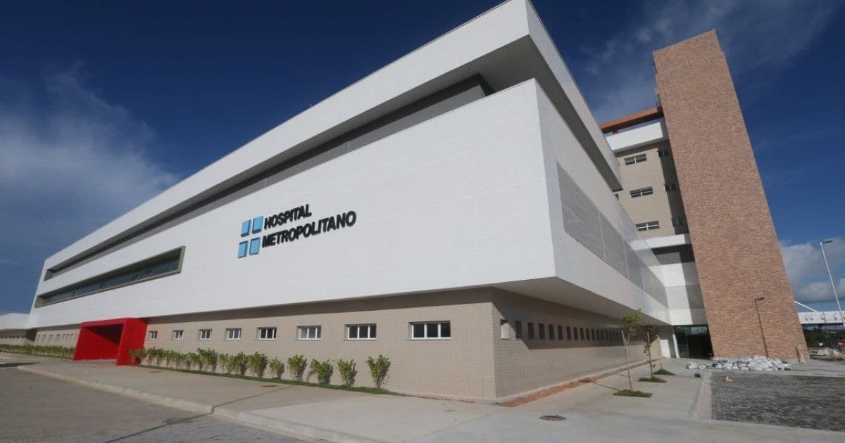 Hospital Metropolitano será convertido para atendimento geral dentro de 45 dias