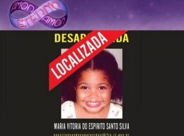 'Amor Eterno Amor' ajuda a encontrar crian�a desaparecida