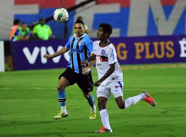Em jogo equilibrado, Bahia e Grêmio ficam no empate em Pituaçu