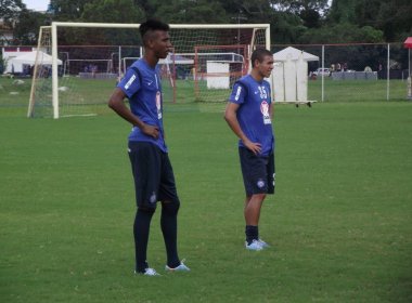 Talisca e Marquinhos treinam e ficam � disposi��o de Crist�v�o Borges