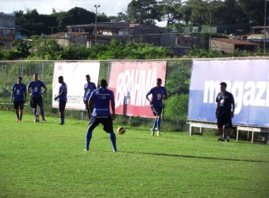 Sem oito atletas, Bahia se reapresenta com treino técnico