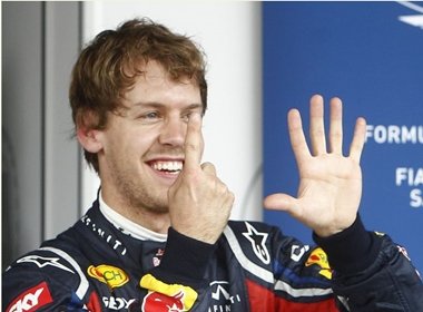 F-1: Vettel bate recorde de Mansell e sai na pole em Interlagos