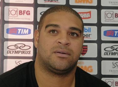 Adriano é oferecido ao Inter, mas clube descarta negócio