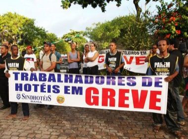 Protesto em hotel surpreende uruguaios em Salvador