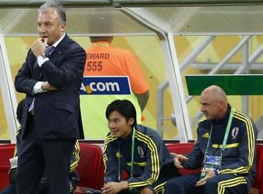 Técnico do Japão lamenta revés para Itália: 'Jogamos com determinação e coração'