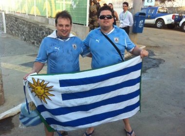 Uruguaios estão contentes com Salvador, ‘pero Recife nem tanto’