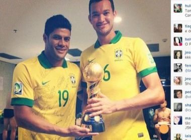 Hulk pede desculpa a Cavalieri por foto indiscreta: ‘Não foi por maldade’