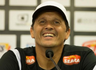 Técnico do Santos confiante para o duelo contra o Crac-GO: 'Somos sempre favoritos'