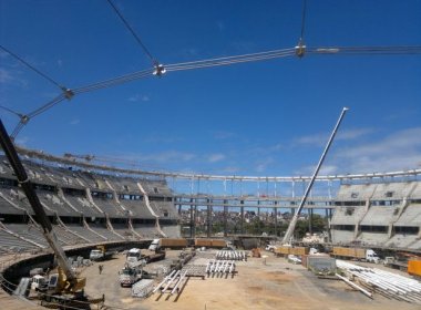 Vitória mandará quatro jogos na Arena Fonte Nova em 2013, garante presidente do Leão