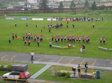 Futebol americano: Vitória perde na estreia do Torneio Touchdown