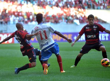 Vitória e Bahia ficam no empate sem gols na Arena Fonte Nova