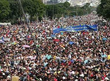 Marcha para Jesus gera 28 km de congestionamento em SP