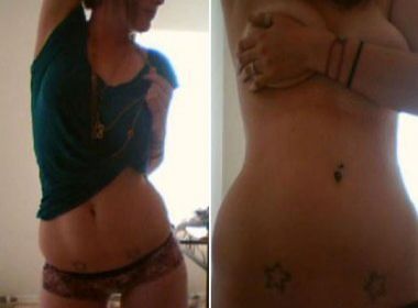 Mãe do suposto filho de Justin Bieber aparece nua em fotos na internet