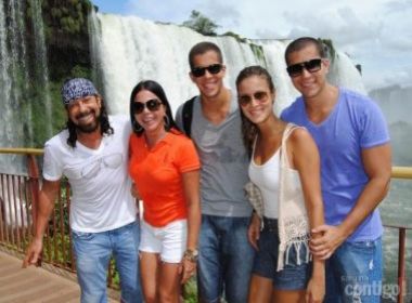 Família Marques curte férias após carnaval