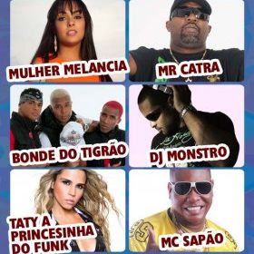 Mr. Catra e MC Sap�o cantam juntos pela primeira vez no Funk do Salvador Fest