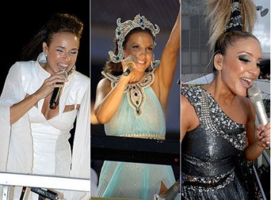 Ivete e Daniela parabenizam Claudia Leitte