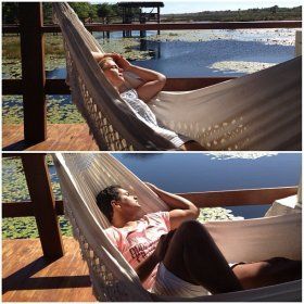Xanddy e Carla Perez relaxam antes da 'Melhor Segunda-Feira do Mundo'
