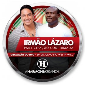 Harmonia do Samba confirma presença do cantor gospel Lázaro no DVD 20 Anos