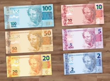 Banco Central lançará notas de R$ 2 e R$ 5 da nova família do Real