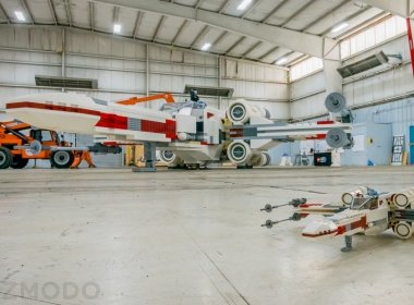 Lego faz r�plica em tamanho �real� de nave de Star Wars