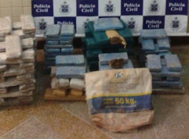 Santo Estevão: ‘Brau’ está foragido após polícia encontrar 1/2 ton de maconha enterrada