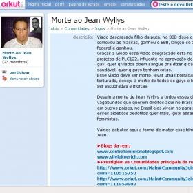 Comunidade do Orkut quer morte de Jean Wyllys; Google mantém página no ar