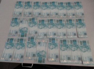 Itaberaba: Duas pessoas são presas com R$2,4 mil em notas falsas