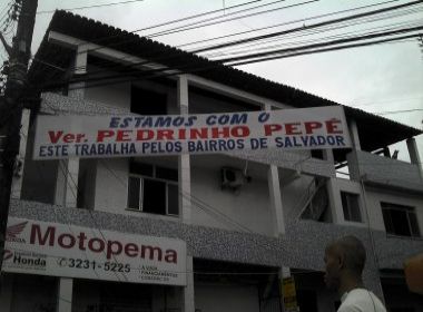 Leitor do Bahia Notícias denuncia suposta propaganda eleitoral 
antecipada de vereador