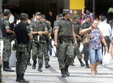 Exército brasileiro envia 450 homens para Salvador