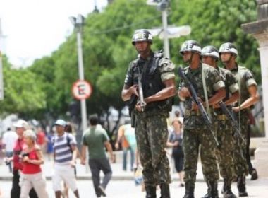 Reforço de dois mil homens das Forças Armadas já está em Salvador e no interior