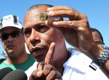 Tiros de borracha s�o disparados na AL-BA, diz jornal