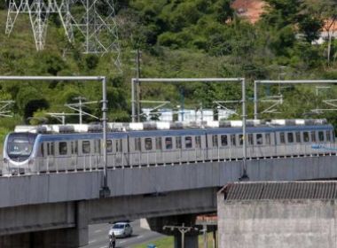 Metrô de Salvador começa a transportar passageiros em junho, garante João Henrique