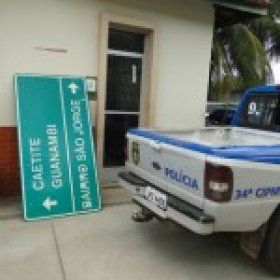 Brumado: Ladrão de placas é preso em flagrante