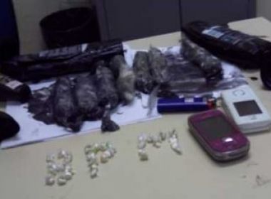Sujou: Em Alagoinhas, frascos de xampu escondiam maconha e crack