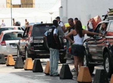 Movimento é intenso no terminal de São Joaquim neste sábado