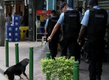 Policial borrifa spray de pimenta em cão da Rocinha