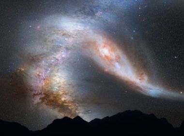 Terra não sofrerá grandes danos com colisão entre as galáxias Via Láctea e Andrômeda