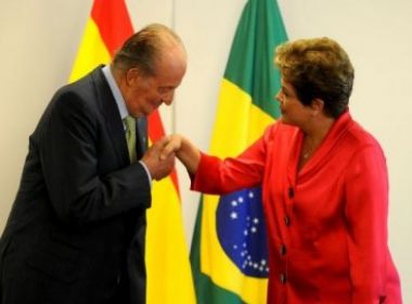 'Brasileiros são muito bem-vindos', diz rei espanhol