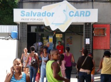 Postos do Salvador Card fecham s�bado