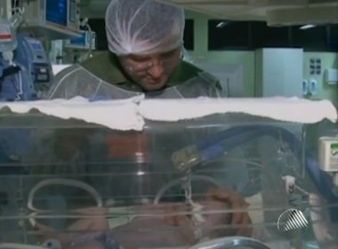 Bebê de Feira de Santana é transferido para fazer cirurgia de coração urgente em Salvador